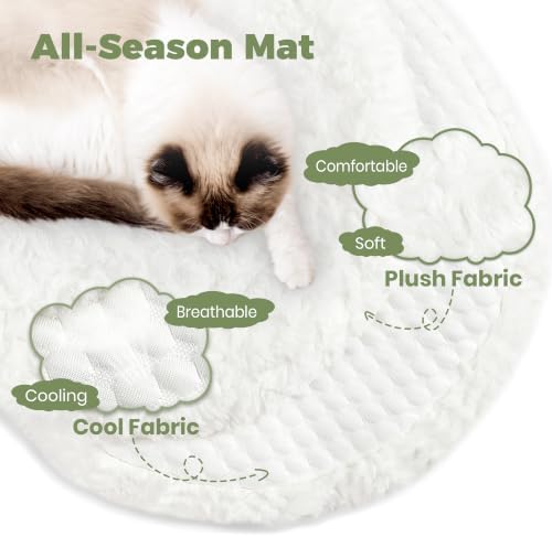 Easyego Modern Cat Tree, 45.6" Aesthetic Wood Cat Tree Tower - Image 4