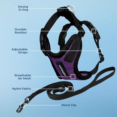 Voyager Step-in Lock Cat Harness & Leash Set - Image 3