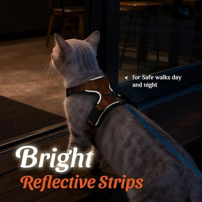 Dooradar Cat Harness and Leash Set, Adjustable and Escape Proof - Image 5