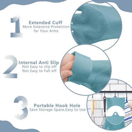 Pet Grooming Gloves—Dog Washing Gloves - Image 6