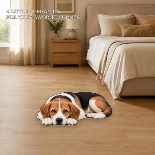 3D Realistic Dog Shaped Bath Mat & Floor Rug - Image 2