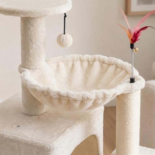 HUITREE 45in Cat Tree Tower - Image 4