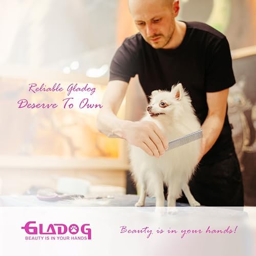GLADOG Professional 5 in 1 Dog & Cat Grooming Scissors Set - Image 7