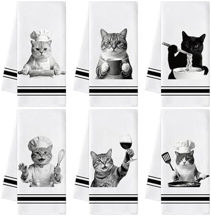 Cute Cats Hand Towel by GROBRO7