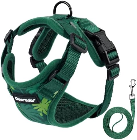 Dooradar Cat Harness and Leash Set, Adjustable and Escape Proof by Dooradar