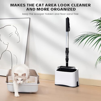 Cat Litter Scoop Holder Universal Scooper Storage Caddy - Image 6