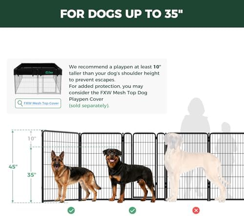 FXW Homeplus Indoor Dog Playpen, 12 Panels, - Image 2