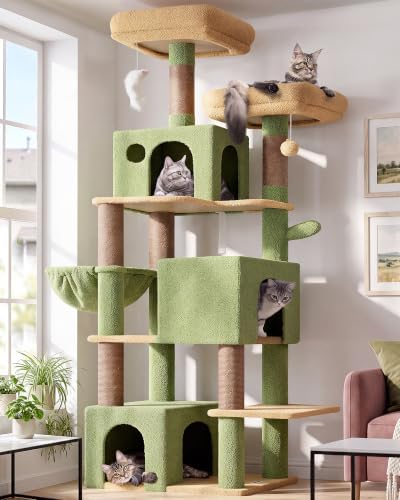 Globlazer F71 Cactus Cat Tree Tall, 71in Cat Tower by Globlazer