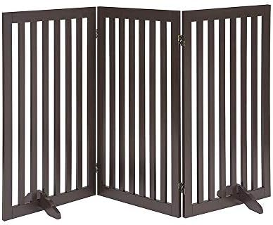 unipaws 36”H Free Standing Pet Gate by unipaws