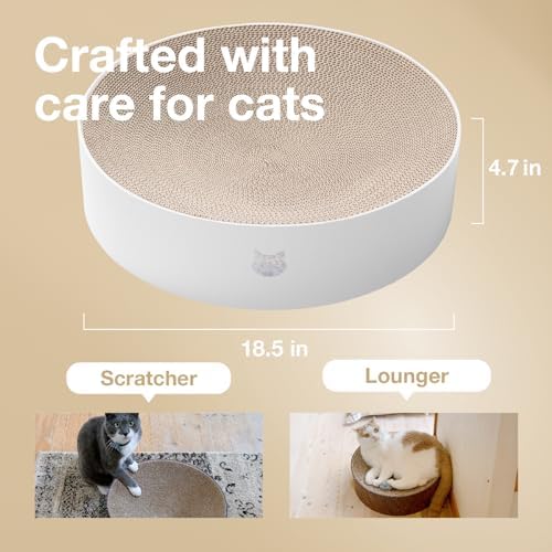 Necoichi Cat Scratcher Bowl for Indoor Cats - Image 3