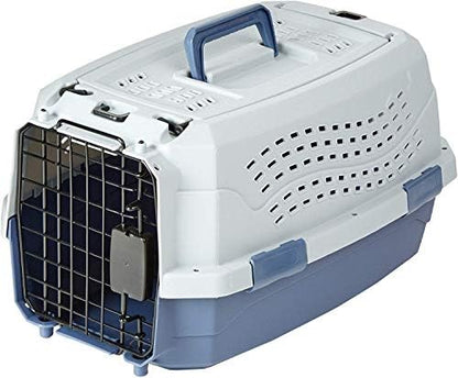 Amazon Basics 2-Door Top-Load Hard-Sided Pet Travel Carrier by AmazonBasics