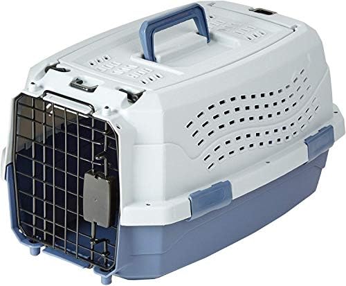 Amazon Basics 2-Door Top-Load Hard-Sided Pet Travel Carrier by AmazonBasics