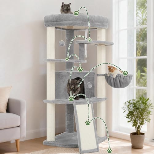 Gitelsnour Corner Cat Tree Tower - Image 6