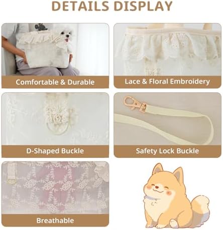 ONECUTE Dog Carrier for Small Dogs Rabbit cat - Image 3