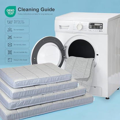 Cooling Dog Bed for Medium Dogs, QMAX>0.5 Waterproof Pet Beds - Image 4