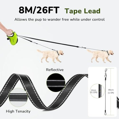 Pecute 26ft Retractable Dog Leash - Image 2