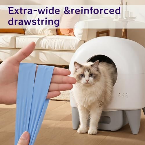 120 Count 26" x 11.8" Automatic Cat Litter Box Bags Compatible - Image 4