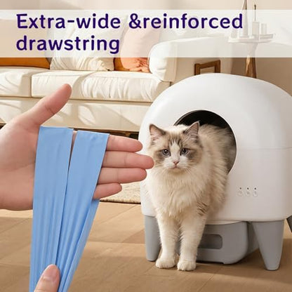 120 Count 26" x 11.8" Automatic Cat Litter Box Bags Compatible - Image 4