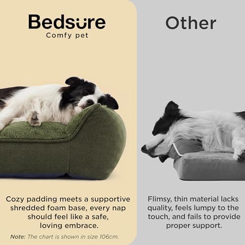 Bedsure SupportMax® Extra Thick Orthopedic XL Dog Bed - Image 3
