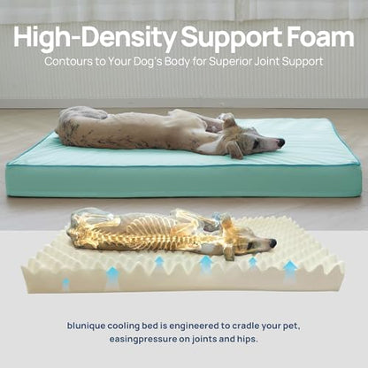 Cooling Dog Beds Large Sized Dog, Extra Large Comfy Flat Puppy Beds - Image 4