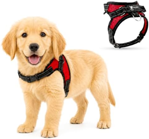 No Pull Reflective Adjustable Dog Harness by Copatchy