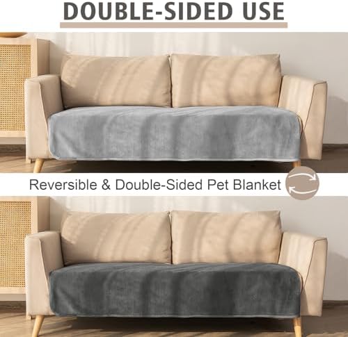 Ameritex Pet Bed Blanket Reversible 100% Waterproof Velvet Super Soft - Image 5