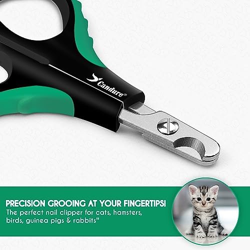 Candure Cat Nail Clippers for Indoor Cats, Birds - Image 2