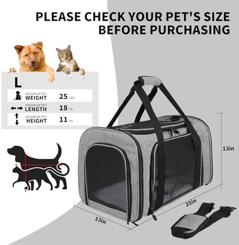 Carriers Soft-Sided Pet Carrier Case - Image 5