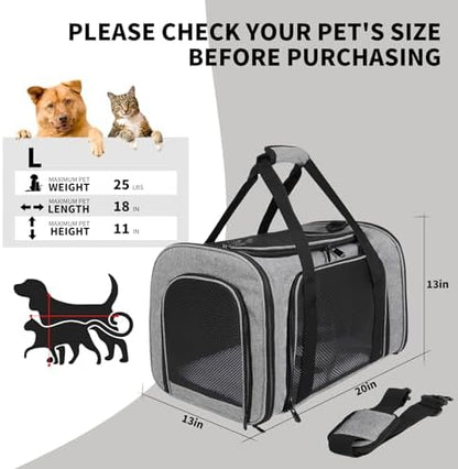 Carriers Soft-Sided Pet Carrier Case - Image 5