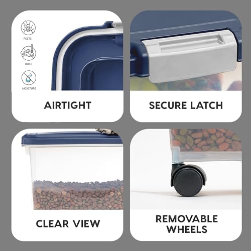 IRIS USA Dog Food Storage Container, Made in USA - Image 4