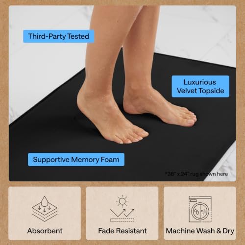 GORILLA GRIP® Memory Foam Bath Rug - Image 5