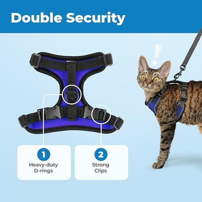 Voyager Escape-Proof Step-in Cat Harness & Leash - Image 5