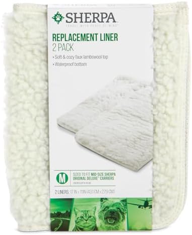 Sherpa Replacement Liners for Travel Pet Carriers by Sherpa