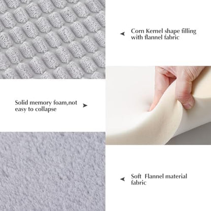 BVAGSS Dog Bed Mat, Reversible Crate Pad, Memory Foam Beds, Soft Warm Pet - Image 2