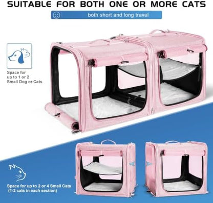 Extra Large Cat Carrier for 2 Cats - Image 4