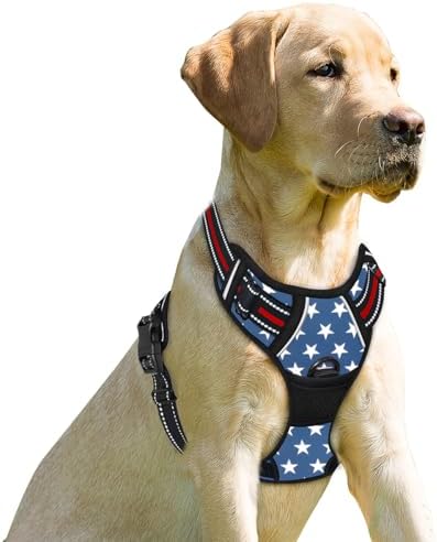 BARKBAY No Pull Dog Harness Front Clip Heavy Duty Reflective Easy Control Handle by BARKBAY