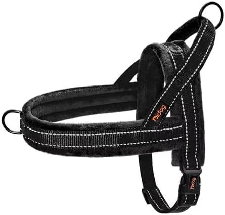 Didog No Pull Dog Harness for Small Dogs, Soft Flannel Padded by Didog