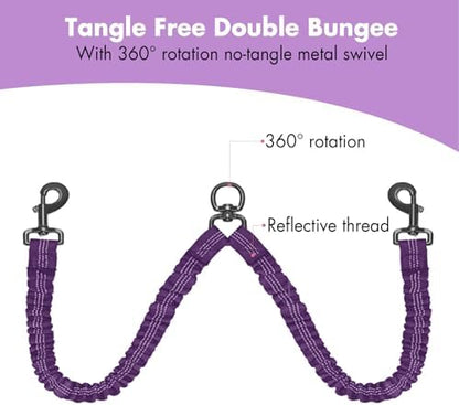 BAOBOTE Double Dog Leash, Dual Dog Leash - Image 5
