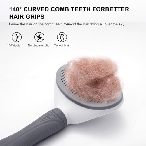 Aogeili Self‑Clean Slicker Brush - Image 4