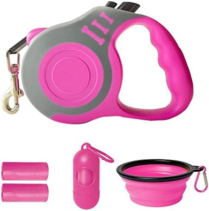 Retractable Dog Leash Automatic Telescopic Tractor Dog Tape by LIEVUIKEN