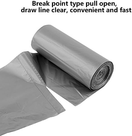 5 Rolls Small Trash Garbage Bags, 4 Gallon 100 Counts - Image 2