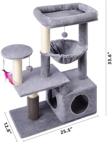 Multi-Level Cat Tree for Indoor Cats, Cat Tree Tower - Image 2