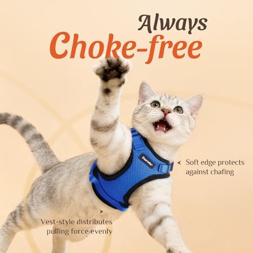 Dooradar Cat Harness and Leash Set, Adjustable and Escape Proof - Image 2