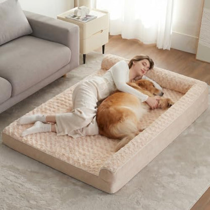 BFPETHOME Orthopedic Washable Dog Bed, Sleeping Couch by BFPETHOME