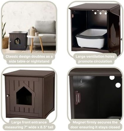 TRIXIE Small Litter Box Enclosure - Image 4