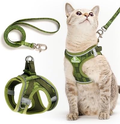 PetThem Upgraded Cat Harness and Leash Set by PetThem