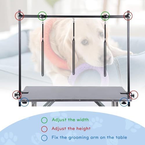 KELIXU Dog Grooming Arm with Clamps - Image 4