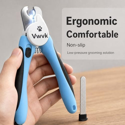 Dog Nail Clippers with Light, Professional Toenail Clippers - Image 4