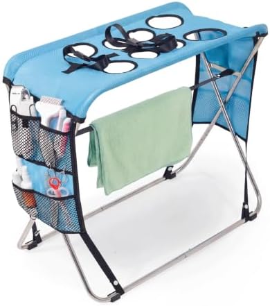 Pet Grooming Bath Stand for Small & Medium Dogs Cats，8-Hole by Unknown