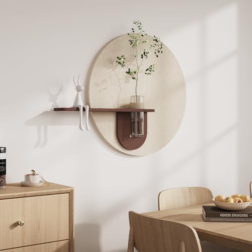 3D Textured Minimalist Round Neutral Wall Art - Image 4